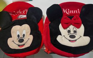 Mickey &amp; Minnie Mouse Backpack Set