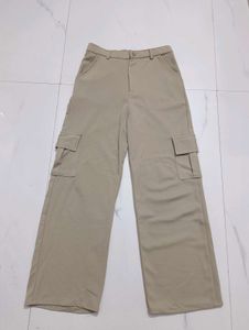 Beige Cargo trousers