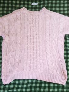 SALE ❗Coquette Pink Cable Knit Sweater