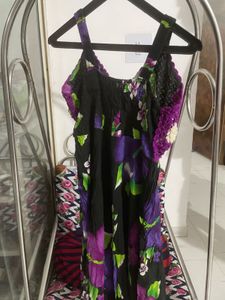 Floral Crochet Dress