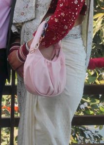 Embellished Cream Saree