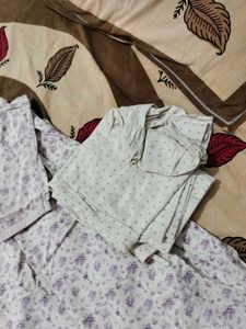 Floral Print Kurta Set
