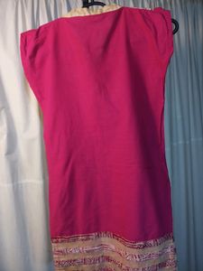 Designer Pink Kurti For Girls