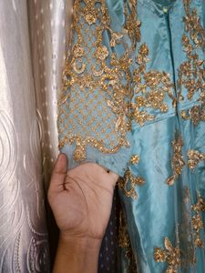 Heavy Embroidery Expensive Gown