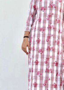 Brand New Beautiful Cotton Kurti With Back Design