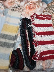 Cozy Knit Scarf & Hat Set
