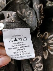 Grey Printed Top (Women's)