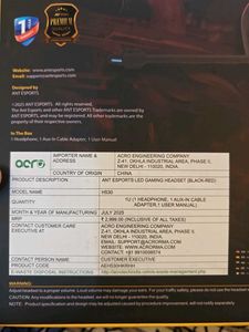 ANT ESPORTS H530 Gaming Headset