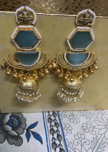 Elegant Kashmiri Jhumka Earrings