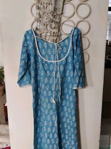 Beautiful Handblock Print Sanganeri Cotton Kurta