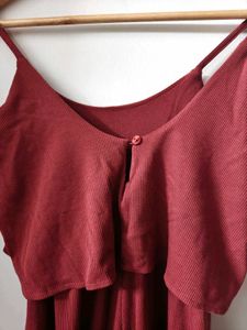 Mauve Sleeveless Jumpsuit