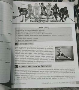 Physical Education Class XI book