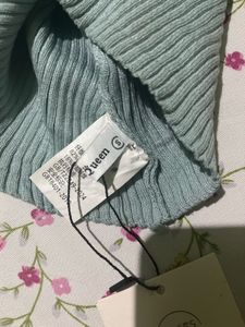 Ribbed Halter Neck Top