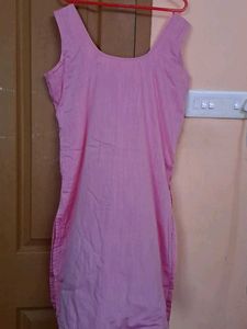 light Pink Sleeveless coordset( top and pant)