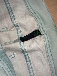 Light Blue Skinny Fit Pants