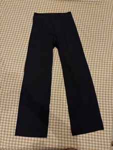 Classic Black Wide-Leg formal pants