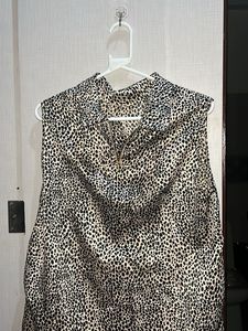 Sleeveless Leopard Print Top (s/m)