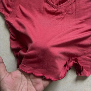Cute Crop Top (M size, stretchable)