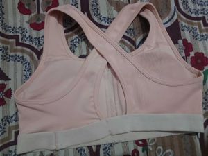lightly padded Pink Sports Bra❤️