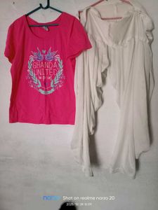 Cute T-shirt &amp; Top Set