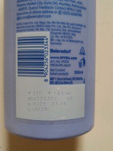 Nivea Shea Smooth Body Lotion