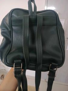 Ted Baker London dark academia Green Backpack