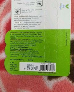 Mamaearth Charcoal Black Long Lasting Kajal