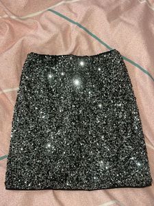 Sparkling Sequin Mini Skirt