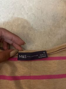 M&amp;S full sleeve stripped t shirts