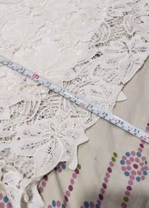 White Lace Mini Dress