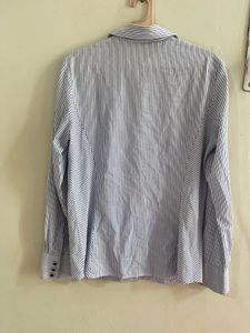 Classic Striped Button-Up Shirt