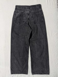 H&amp;M Men's Wide Leg Washed Jeans