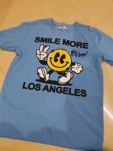 Blue Smile More Los Angeles Graphic Tee