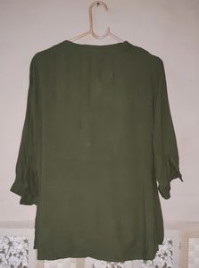 Olive Green Top