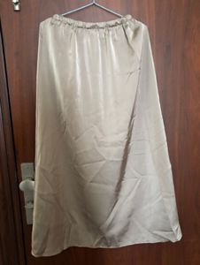 New with tag Satin Midi Skirt