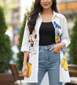 Disney Cartoon Print Shirt