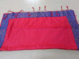 Pink &amp; Blue saree