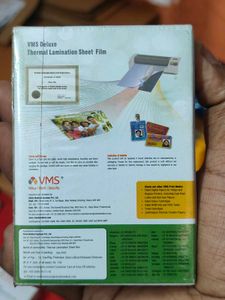 VMS Deluxe Thermal Lamination Sheets 125 Micron