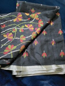 Beautiful Floral Saree with Blouse