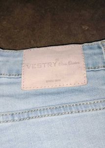 Light Blue Denim Shorts