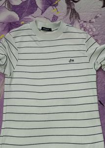 Striped Knit Sweater