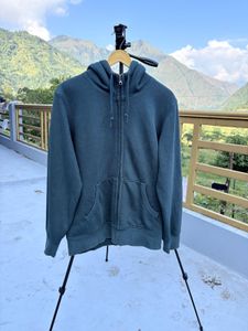 UNIQLO unisex Sherpa Lined Zip-Up Hoodie