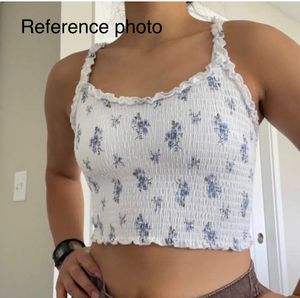 Floral Cami Crop Top