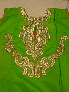 Fancy Suit With Heavy Back Work
