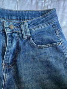 Wide Leg Denim Jeans