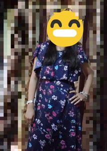 Floral Print Maxi Dress