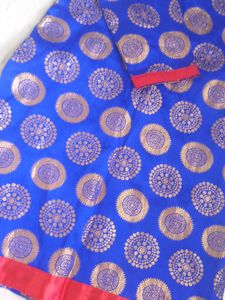 Blue Banarsi Kurti