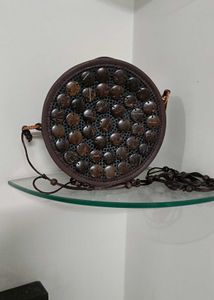 ✨Unique Round Beaded Crossbody Bag