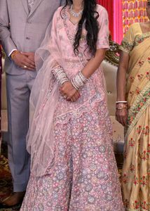 Pink Beautiful Bridal lehenga