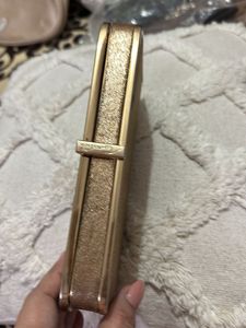 Vintage Gold Floral Clutch/Wallet